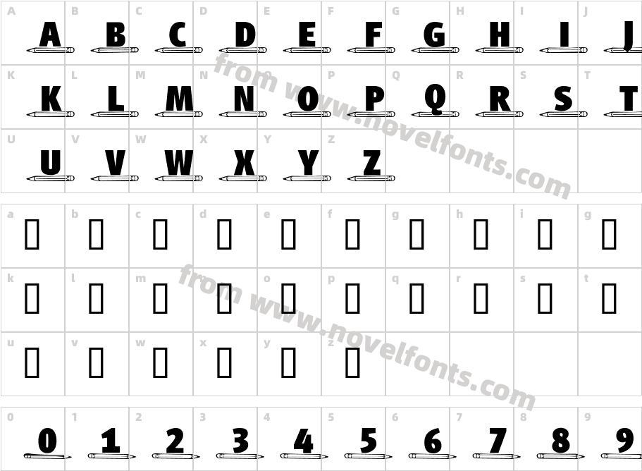 4YEOschoolCharacter Map