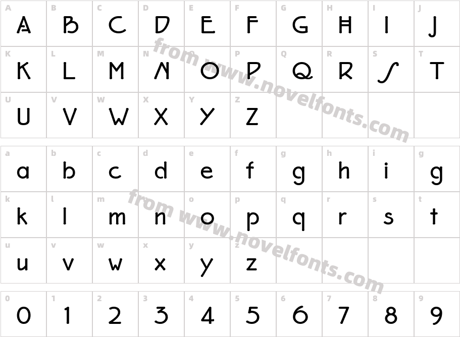 594-CAI978Character Map