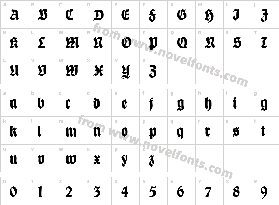 CATSchmalfetteThannhaeuserCharacter Map