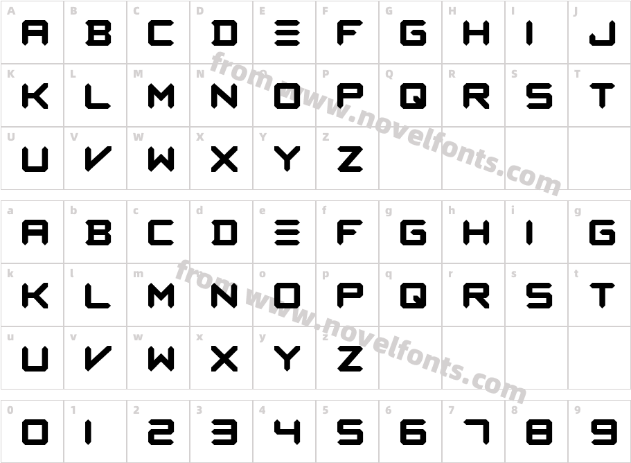 CEABCharacter Map