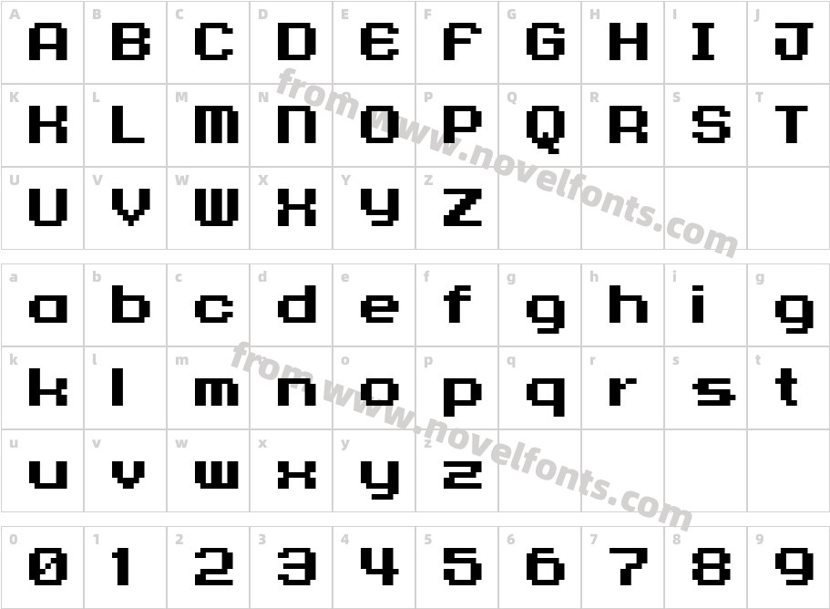 9px3busCharacter Map