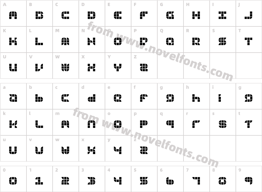 9sqgrdCharacter Map