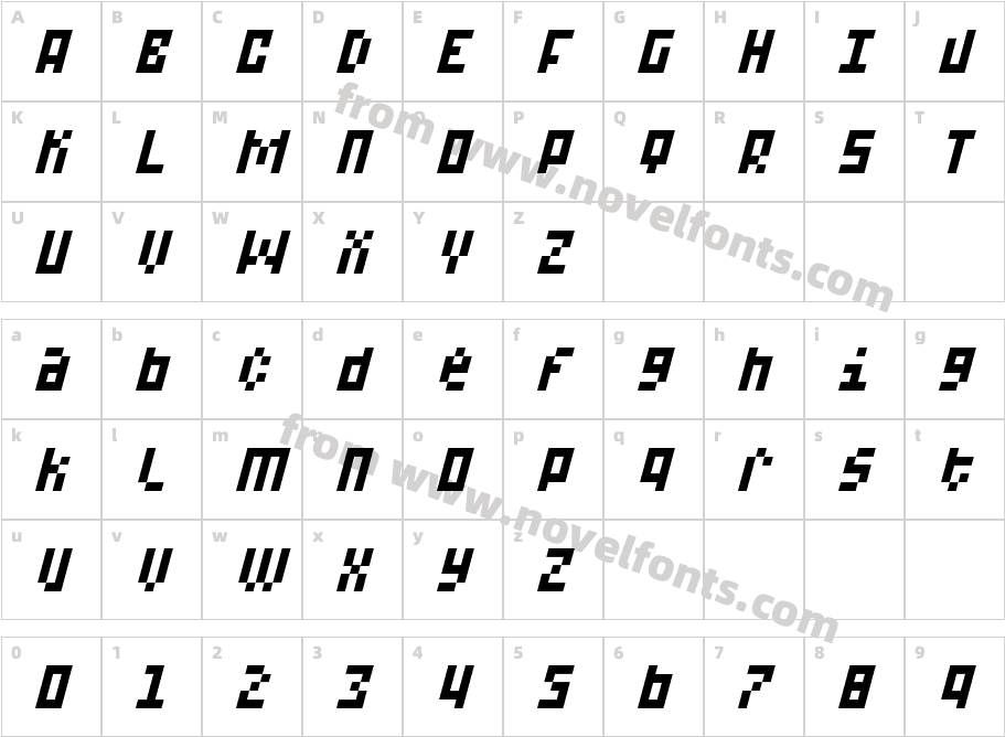 A 15-bitCharacter Map