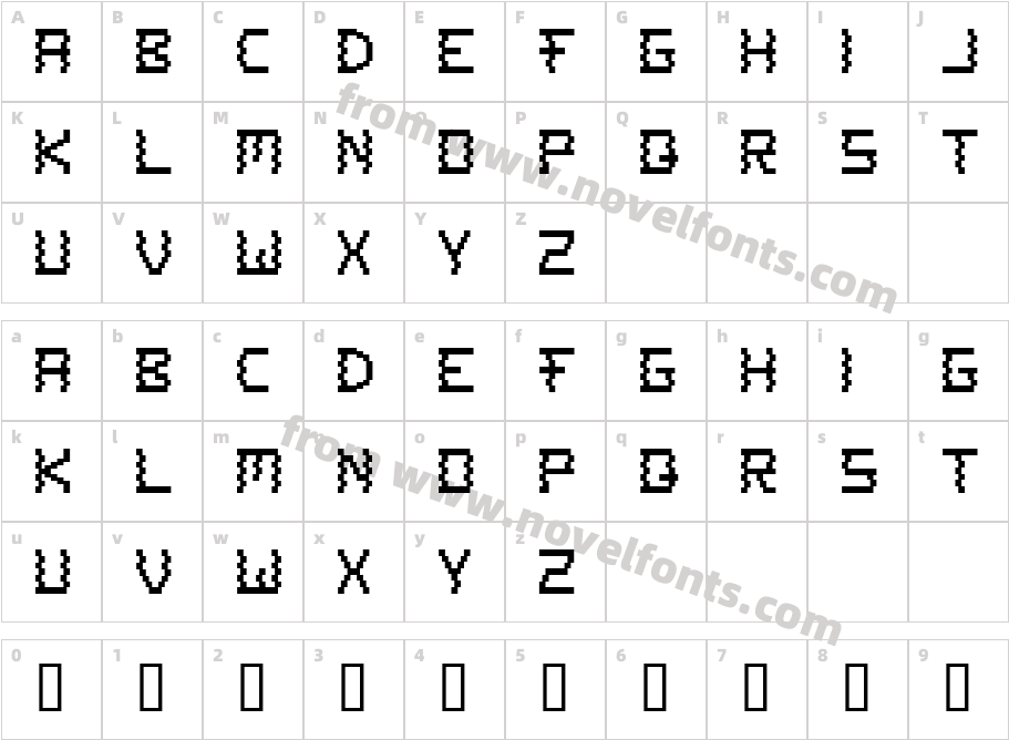 A to ZCharacter Map