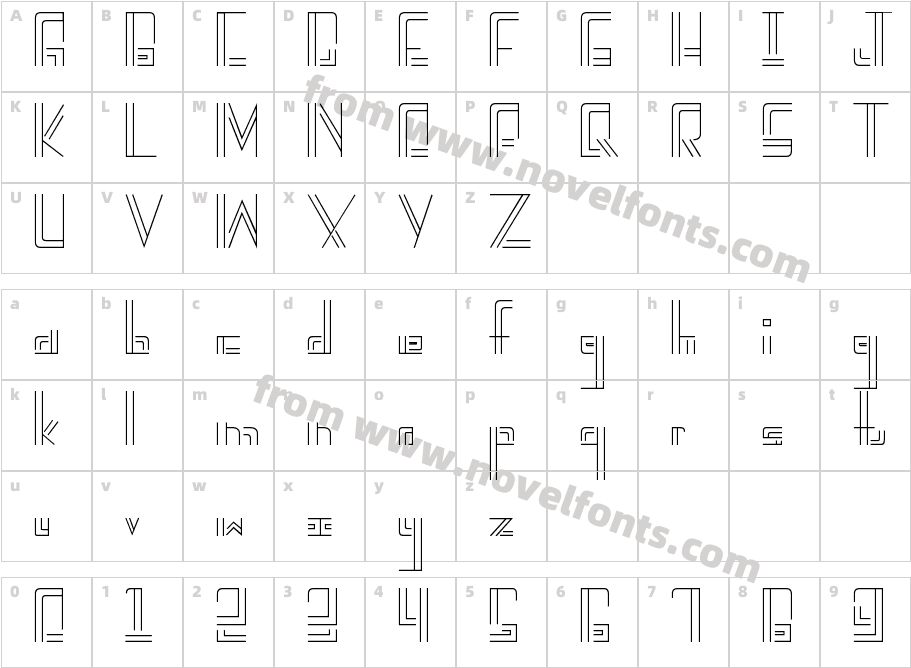 A-MazeCharacter Map