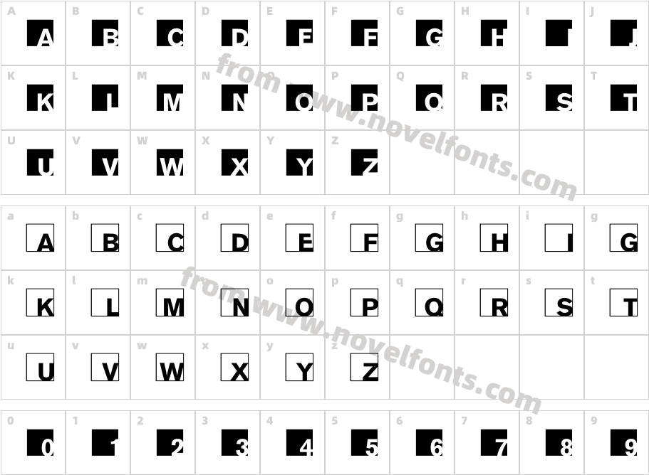 ABCLogosXYZ-BoldCharacter Map