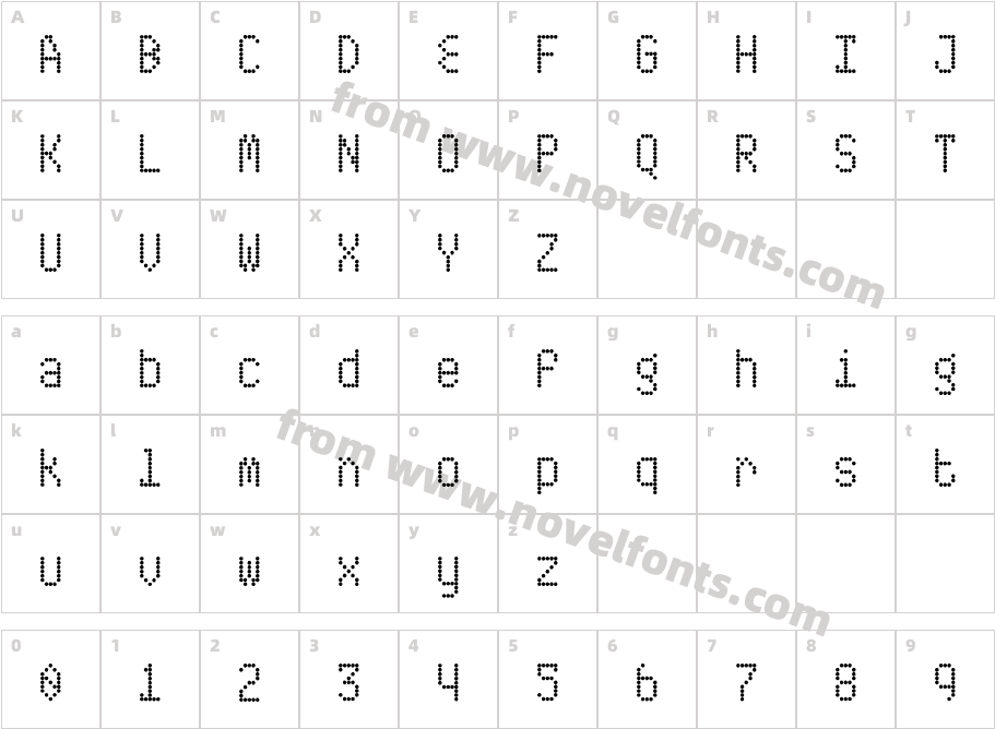 ABS2Character Map