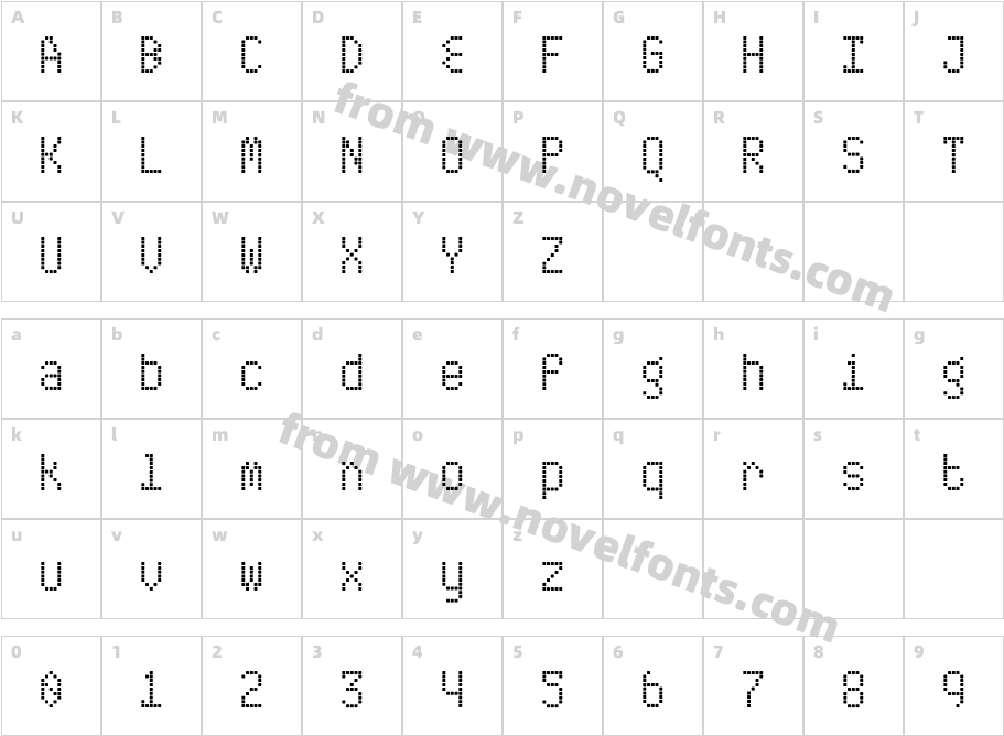 ABS3Character Map