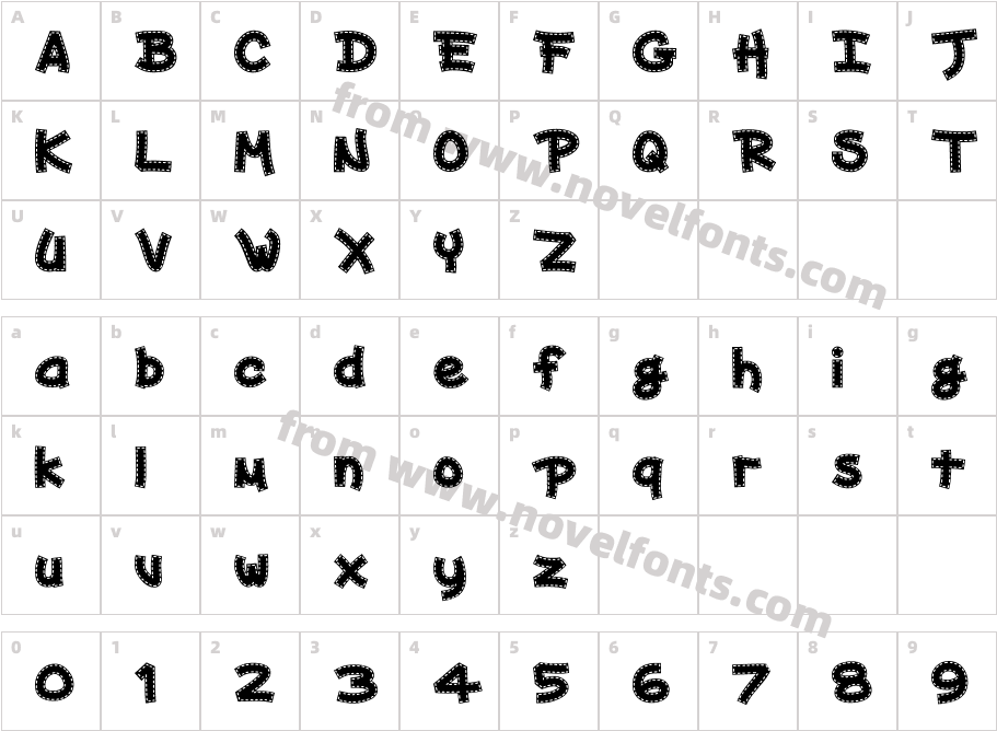 AKApprique BlackCharacter Map