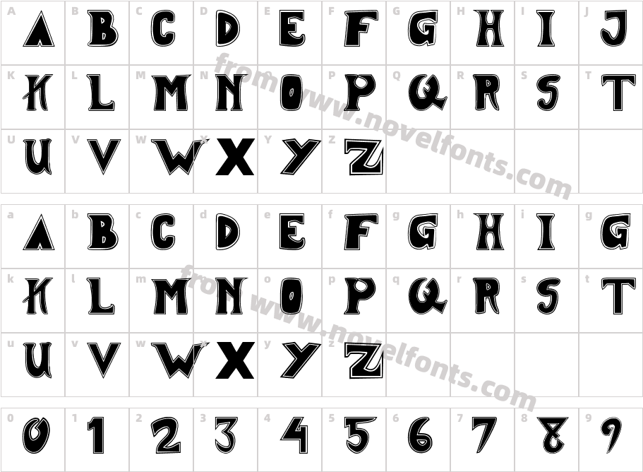 ANDROMEDA NormalCharacter Map