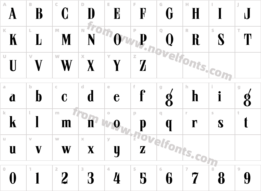 ARB 08 Extreme Roman AUG-32 CAS NormalCharacter Map