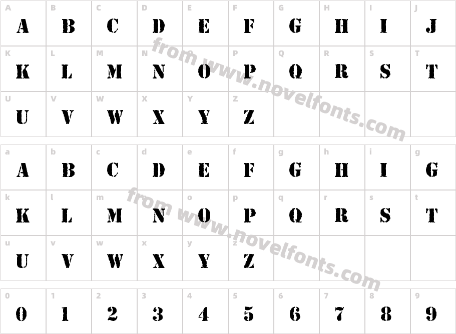 ARMY RUSTCharacter Map