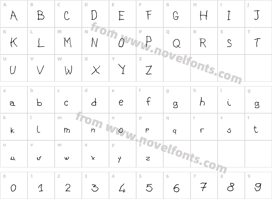 ASILUMCharacter Map