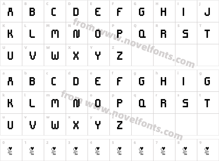 CHIP TUNES FatCharacter Map