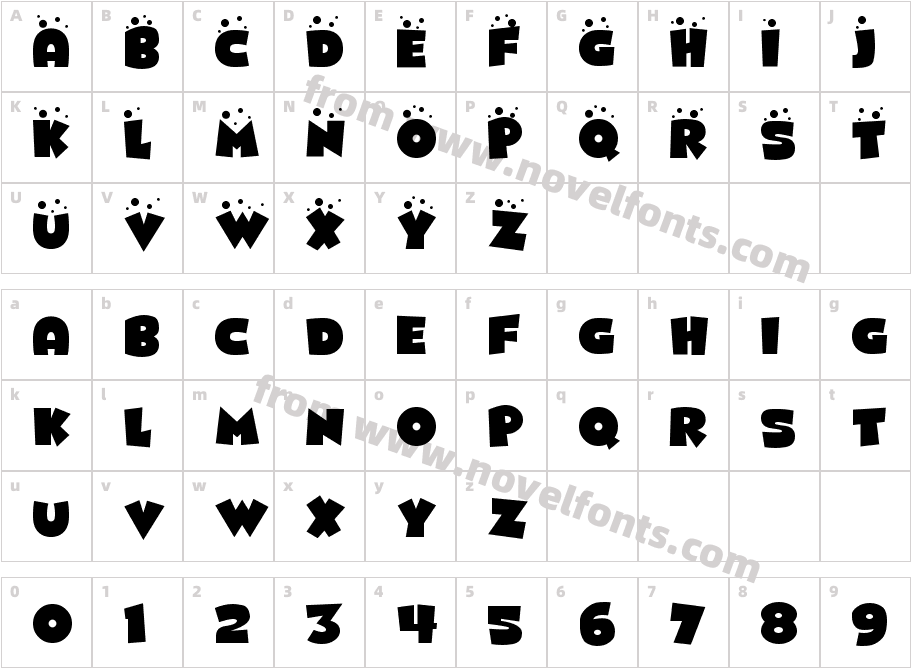 ChristmasHugs-yweJeCharacter Map