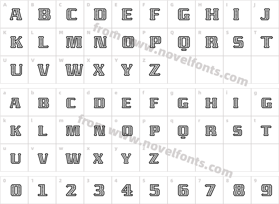 AbatonITC TTCharacter Map