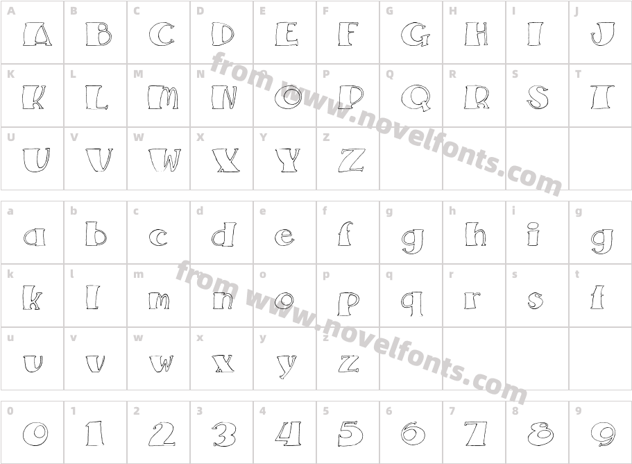 CK Baby Bug PlainCharacter Map