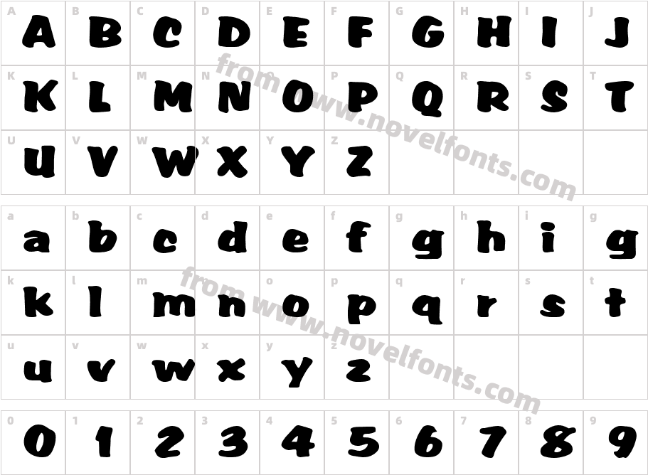 Accent DBCharacter Map