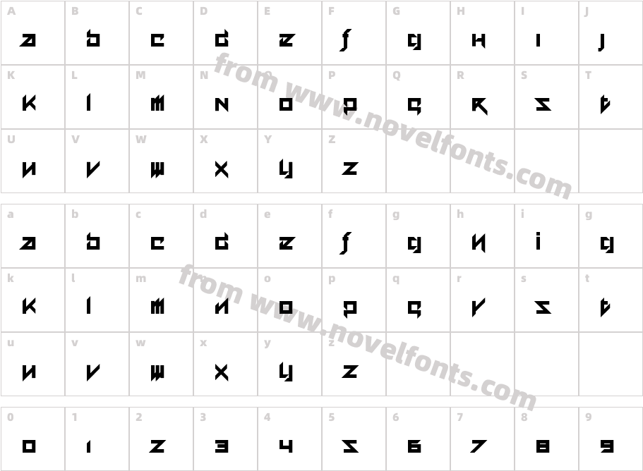 Ace Adventure RegularCharacter Map