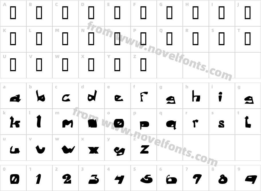 Activate  OddtypeCharacter Map