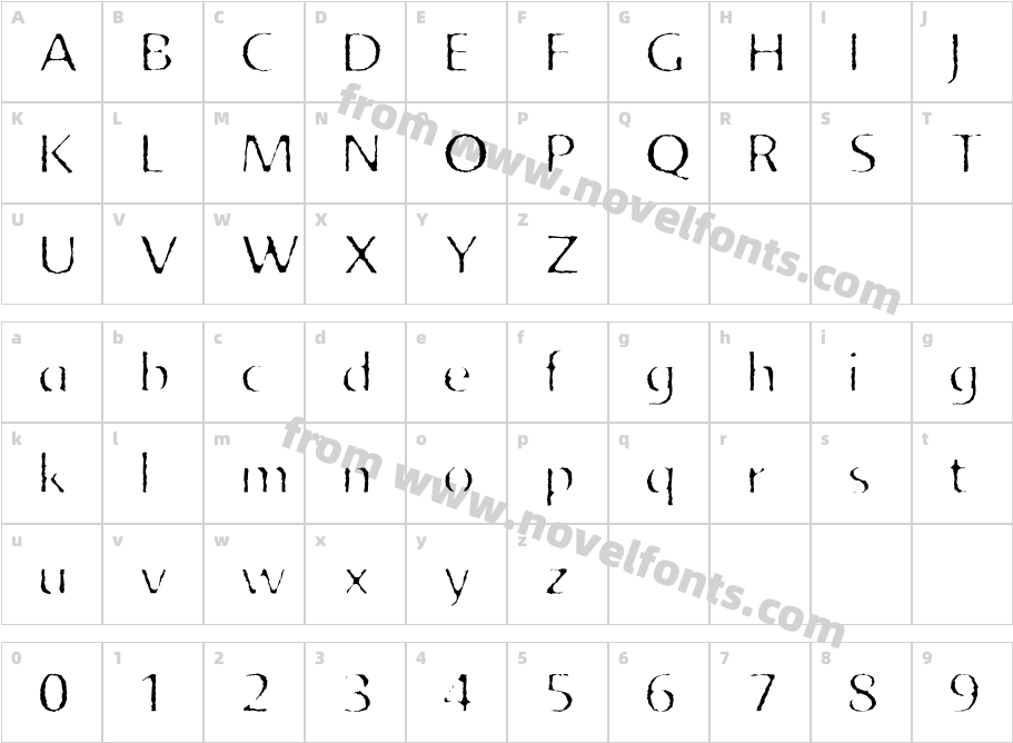 AdvertRough-OneCharacter Map