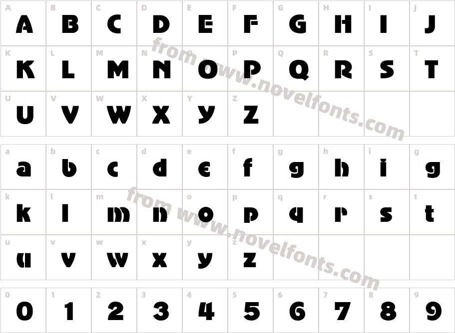 Advertisers-BldCharacter Map