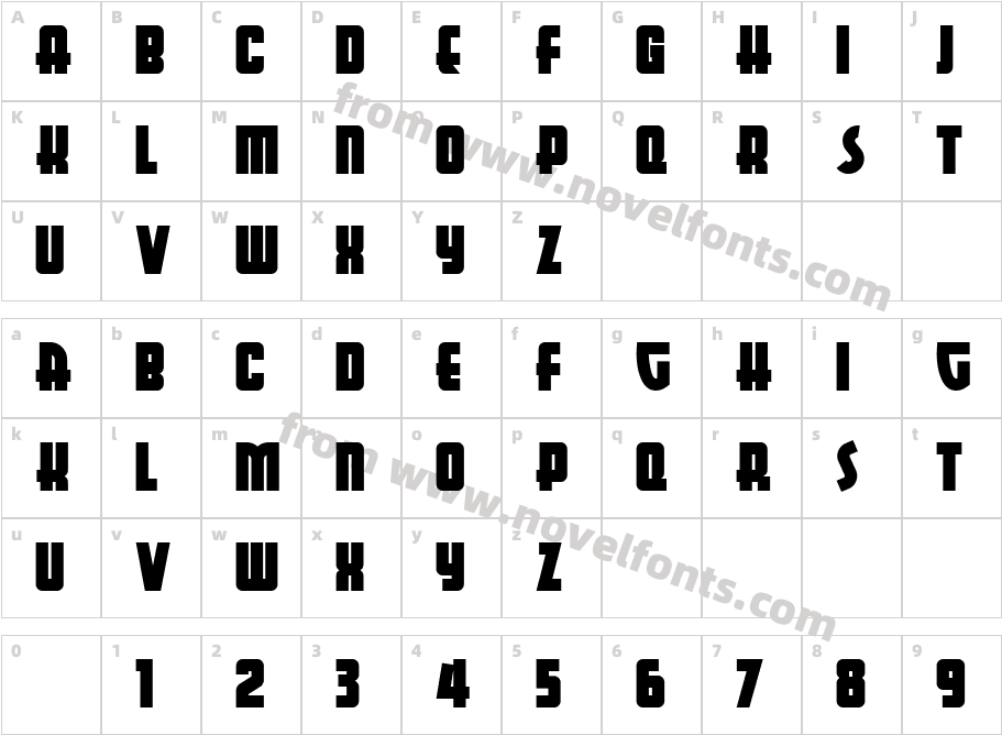 AerojonesNFCharacter Map