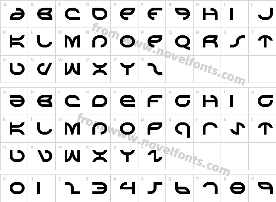 AetherfoxCharacter Map