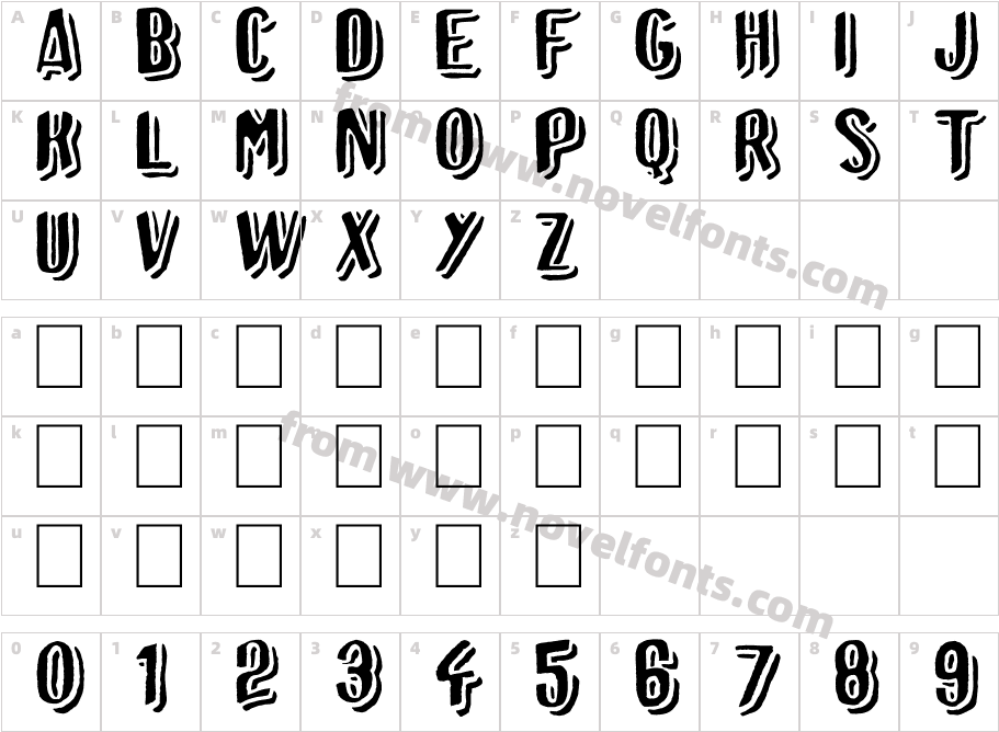 Afro Add plainCharacter Map