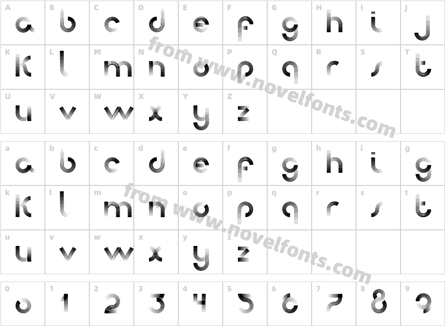 AfroBeatCharacter Map