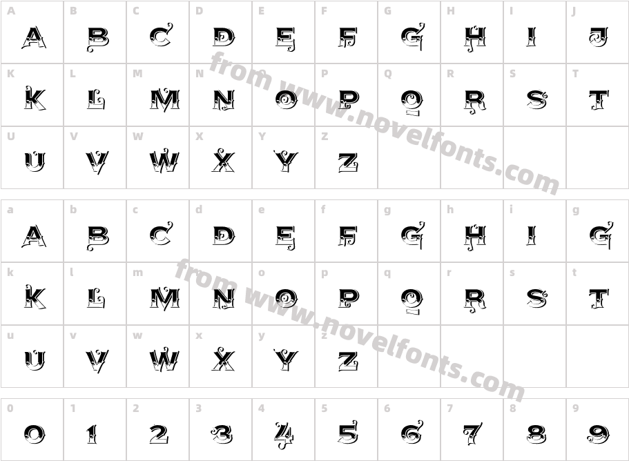 AgreloyS1Character Map