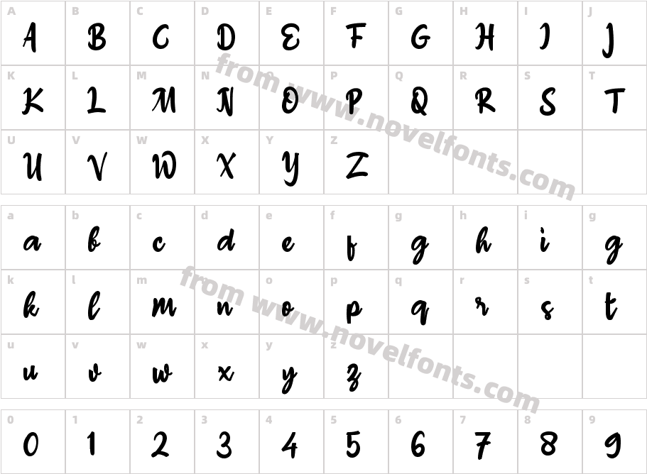 Ahay Hore_Character Map