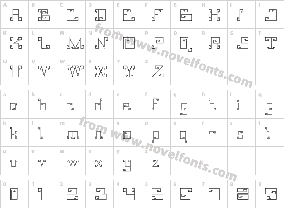 Ainu MinzokuCharacter Map