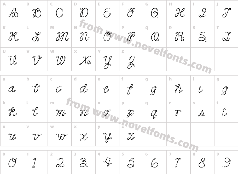 CK Jump RopeCharacter Map