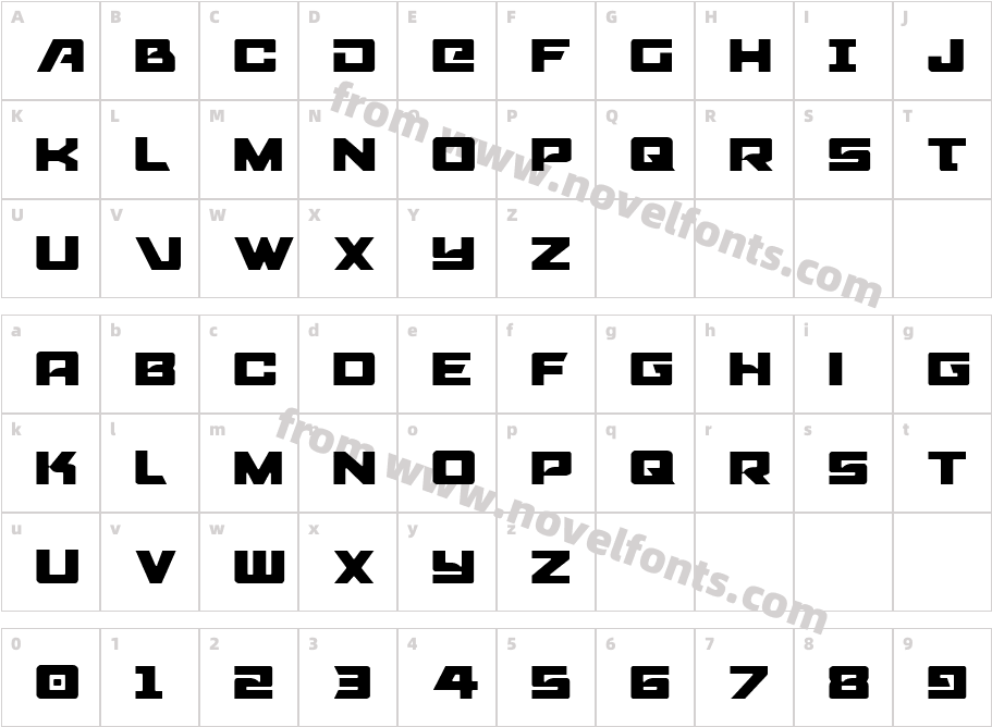 Aircruiser LightCharacter Map