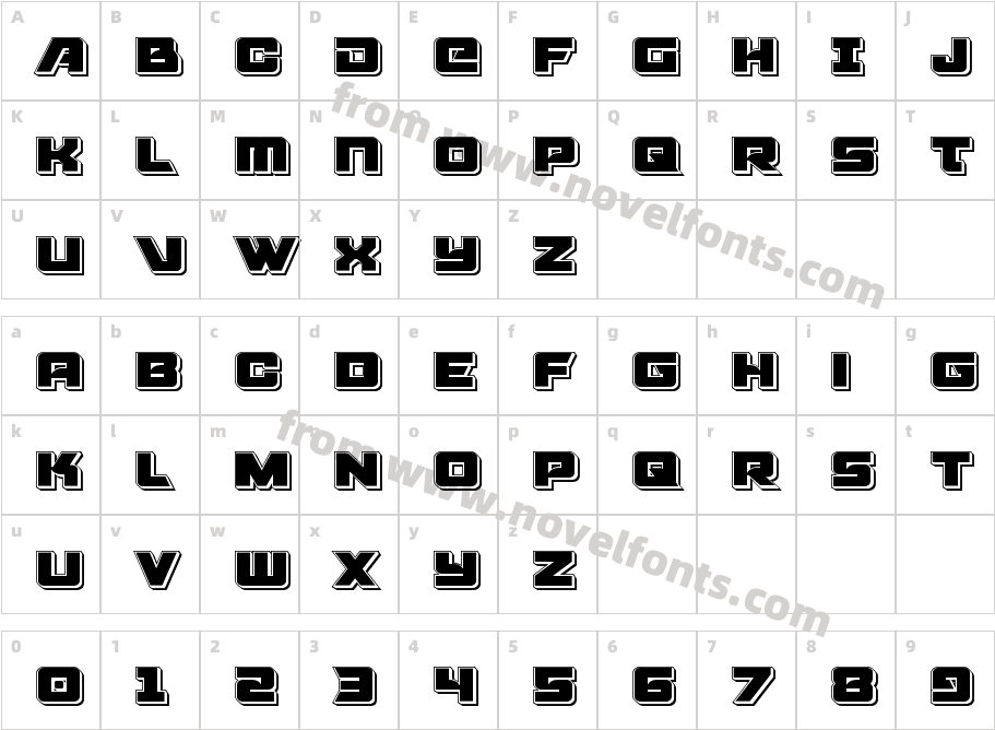 Aircruiser PunchCharacter Map