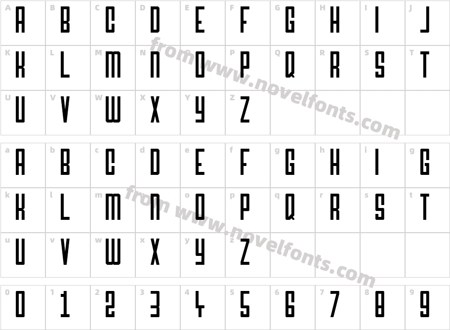 Airship 27Character Map