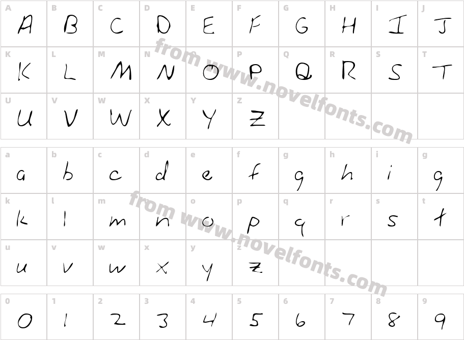 AlainasHand-PlainCharacter Map