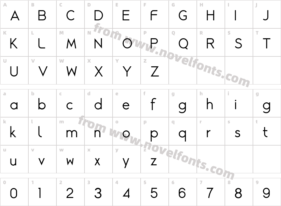 AlcefunCharacter Map