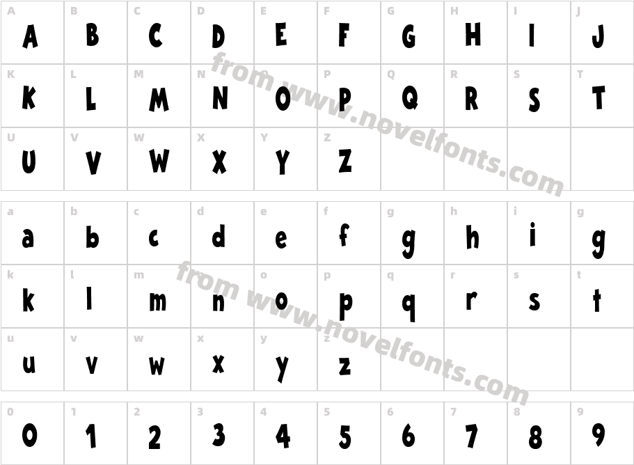 CK Retro BlockCharacter Map