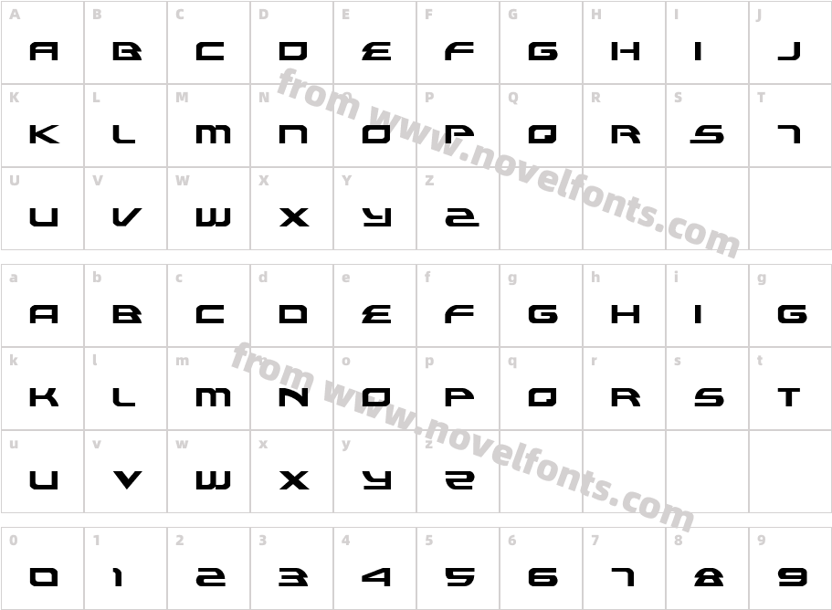 AlexisCharacter Map