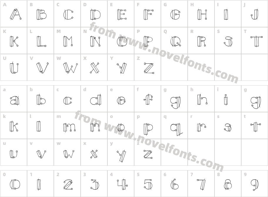 CK SliceCharacter Map