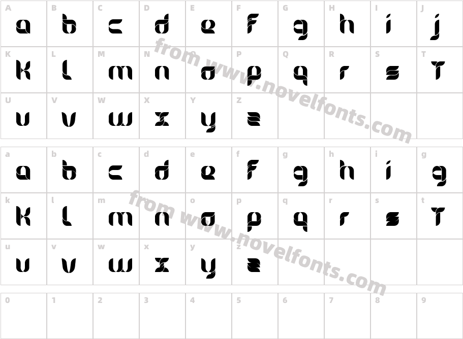 AliceCharacter Map