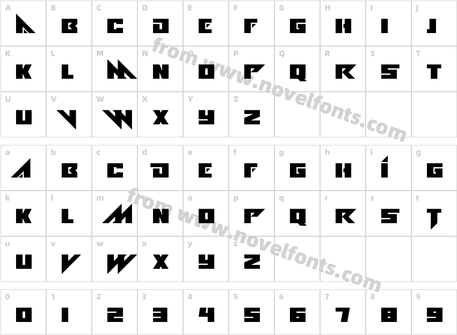 Alien RavagerCharacter Map