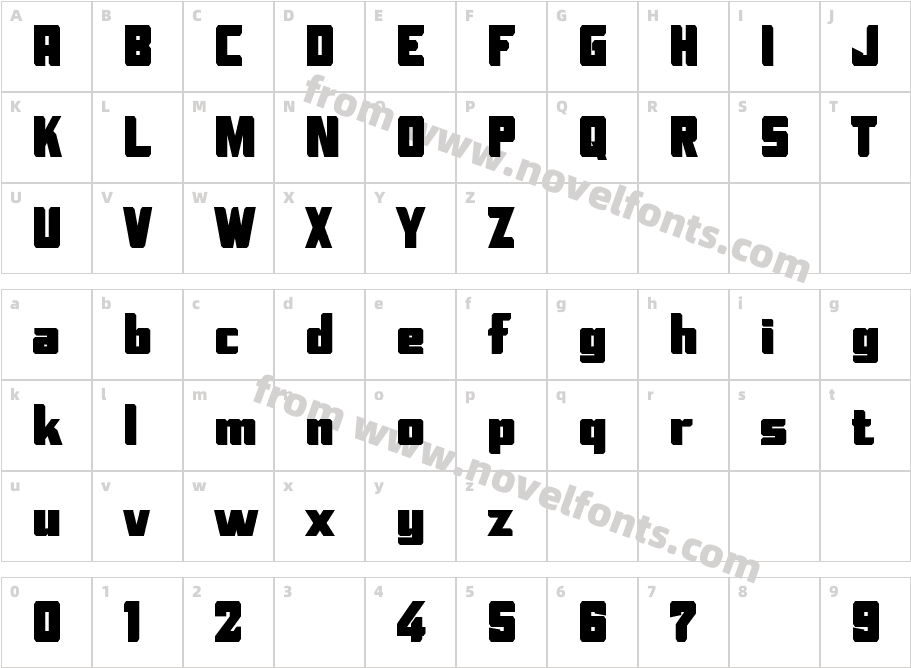 Alien SpaceshipCharacter Map