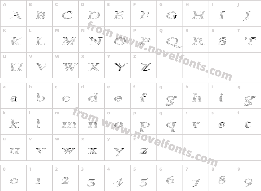 AlphaRev HollowCharacter Map