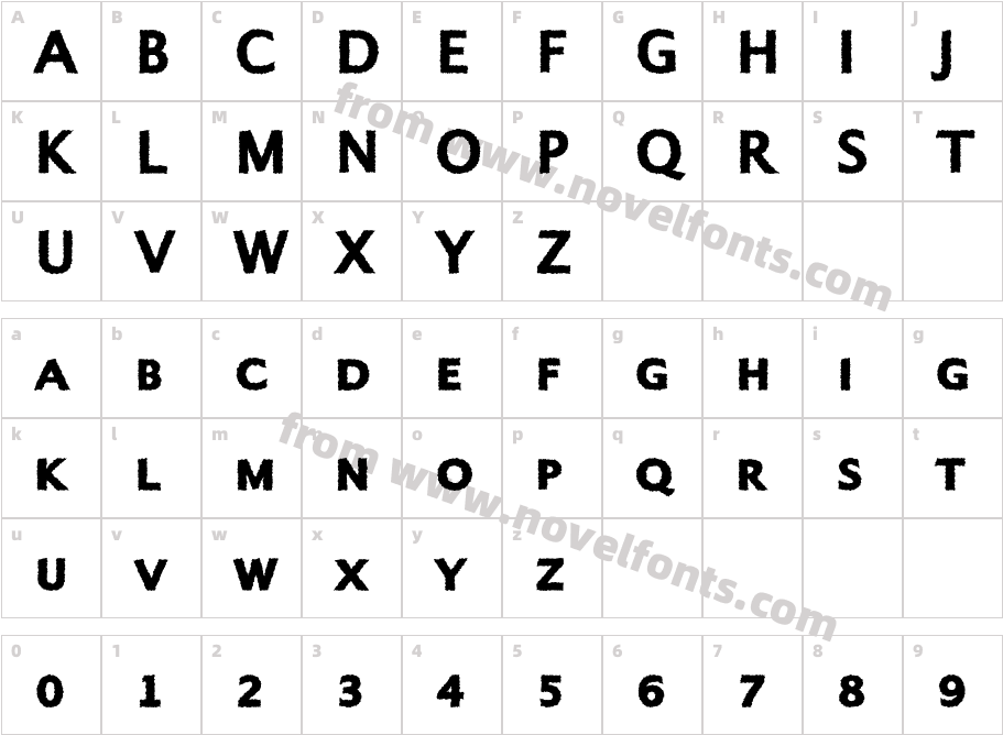 Alphabet4-OldBSCCharacter Map