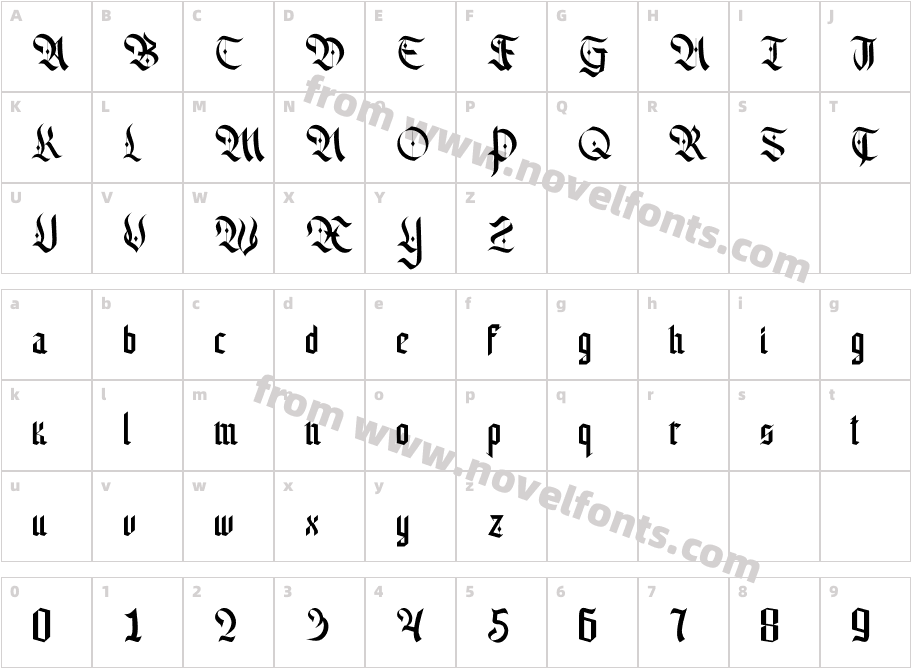 Alter BridgeCharacter Map