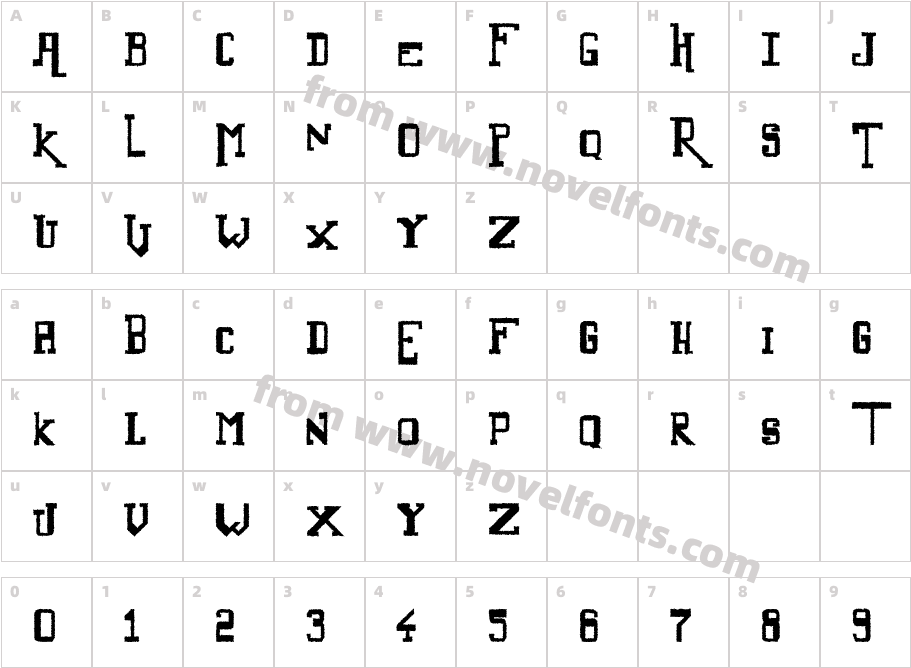 AlternateCharacter Map