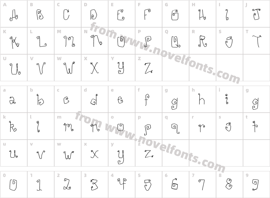 CK WiredCharacter Map